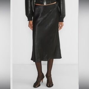 Aritzia Babaton Slip Midi Skirt